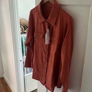 NWT Universal Standard Ava Button Down Shirt S